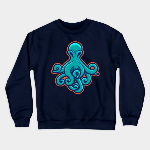 Kraken Crewneck Sweatshirt by kylewright